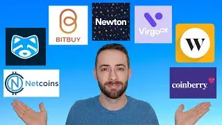 Лучший способ торговли криптовалютой в Канаде (Newton против VirgoCX против BitBuy против Shakepa...