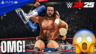 WWE 2K25 — Дрю Макинтайр против Коди Роудса (ч) — Матч за титул чемпиона Вселенной WWE | PS5 Pro ...