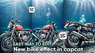 Mind Blowing Underwater Bike Effect | CapCut Cinematic Edit - Mr Genius 