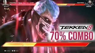 BRYAN FURY HIGH DMG COMBOS | FINAL DAY CBT | TEKKEN 8