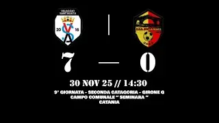 HIGHLIGHTS| 9° GIORNATA - SECONDA CATEGORIA - GIRONE G| VILLAGGIO SANT'AGATA 7-0 STELLA MARIS 2023