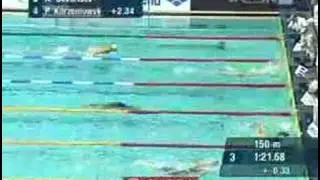 Skvortsov seconds off world record in 200 meter fly