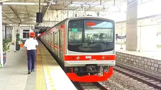 STASIUN MANGGARAI TERBARU ‼️ KOMPILASI KRL COMMUTER LINE