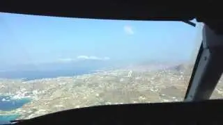 Mykonos LGMK Approach Island Jet