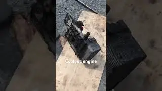 Coolant engine removed #peterbilt #paccar #mx13