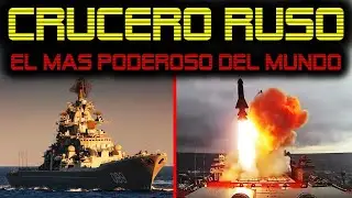 El Crucero Nuclear mas Poderoso del Mundo en Combate