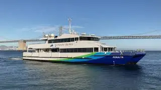 San Francisco Bay Ferry Arrivals & Departures Ferry Building Terminal San Francisco California