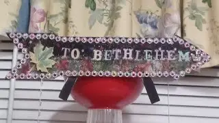 Diy Bethlehem sign craft (Happy Tabernacling)