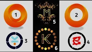 5 Monogram Logo Design on Pixellab | PixelLab Tutorial | Diko Graphic