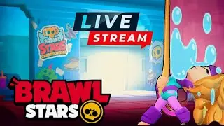 Playing with Viewers, Mini Games & Live Trophy Push #brawlstars