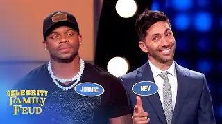It's Jimmie Allen vs. Nev Schulman on Celebrity Family Feud!