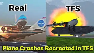 I Recreated Real crashes in Turboprop Flight Simulator!💥💥