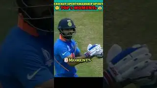 Cricket के TOP 3 😱 Sportsmanship Sprit Moment's || #cricketspirit #sportmanship