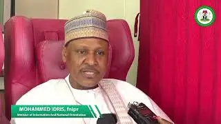 Information Minister, Mohammed Idris, On Board, Speaks On Kaduna - Abuja Train Service
