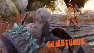 How to defeat ORMSTUNGA (GIVE ME GOD OF WAR) God Of War Ragnar&ouml;k PS5 Gameplay