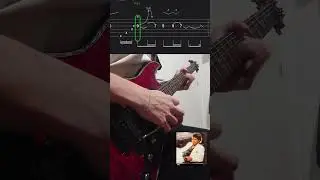 Michael Jackson - Beat It solo [TAB] #shorts #guitar