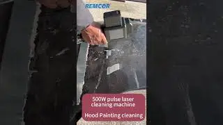 500W Pulse Laser Cleaning Machine for hook painting cleaning
