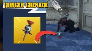 *NEW* CLINGER GRENADE Fortnite Battle Royale Clinger Grenade Showcase  and funny kill W/ Chris Nin