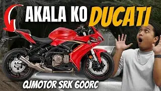 Pulang Pula Ang Ganda Akala ko Ducati! QJMOTOR SRK 600RC