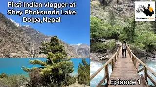 Shey Phoksundo Lake,Dolpa | Bike Tour |India to Nepal | Day-1 | Bahraich-Nepalgunj-Jajarkot #nepal
