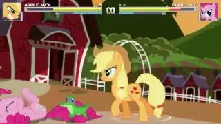 AN Mugen Request #473: Applejack VS Pinkie Pie
