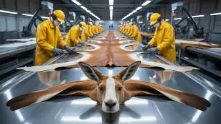 Inside the Kangaroo-Leather Factory | How Luxury Kangaroo Jackets Are Made (Full Process)
