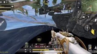 [CODM] Glitch on BR. Flipped car lets you see under the map.