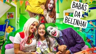 ARLEQUINA E CORINGA VIRARAM BABÁS DA BELINHA NO HOTEL E A PENNY ESTRAGOU TUDO
