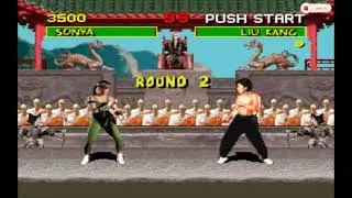Mortal Kombat (Super Nintendo) Sonya gameplay