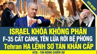 NÓNG NGAY LÚC NÀY! Israel khóa không phận bắt đầu tấn công, Iran sơ tán khẩn cấp