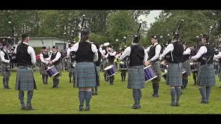 Boghall & Bathgate Caledonia's Centenary Jewel at the 2019 UK Pipe Band Championships