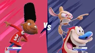 Nickelodeon All-Star Brawl 2:gerald gameplay
