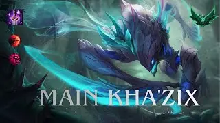 Partida con Kha'Zix vs Lee sin en la jungla gameplay!