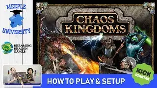Chaos Kingdoms Board Game &ndash; How to Play & Setup, a Kickstarter Preview