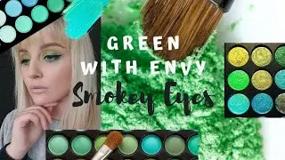 Green with envy!! Smokey eyes tutorial