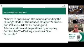 City Council Regular Meeting 1/21/2026