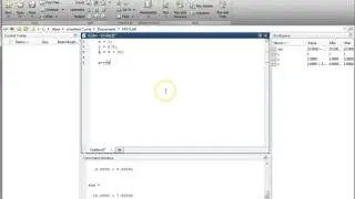 MATLAB Introduction: Using the Editor