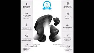 Noise Shots X5 Charge Truly Wireless Bluetooth Earbuds Earphones with Charging Case
