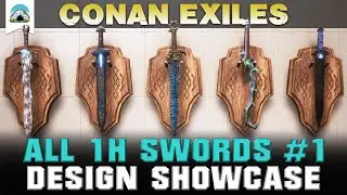 All One-Handed Swords #1, Base Game Craftables - Showcase | Conan Exiles