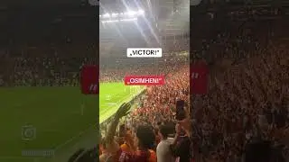 Galatasaray fans after another Victor Osimhen goal 🔥