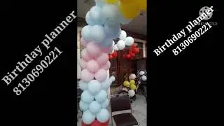 8130690221 Balloon Decorator in Jawahar nagar ,Mangolpuri ,Rohini Samaipur Delhi white entertainment