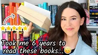 Reading the oldest books on my physical TBR || Reading Vlog 2022
