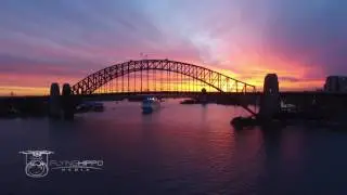 Sydney Harbour sunset