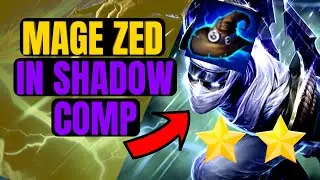 MAGE ZED IS BUSTED! | Teamfight Tactics | TFT set 2 patch 10.4 GUIDE