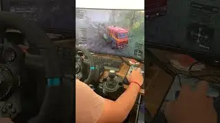 Snowrunner gameplay with Logitech G923, لعبة snowrunner , геймплей snowrunner ep19