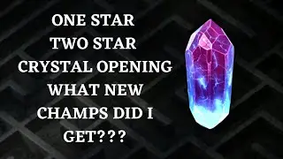Emerald Witcher 1 star 2 star Crystal Opening
