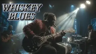 Midnight Whiskey Blues | Slow Blues Guitar for Late Night Relaxation