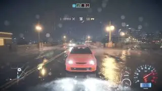 Need for Speed postbil sleeper vs volvo politibil
