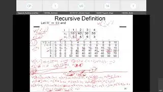 L 26: 0/1 Knapsack Problem using Dynamic Programming