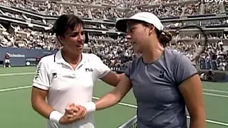 Monica Seles vs Jennifer Capriati 1999 US Open R4 Highlights